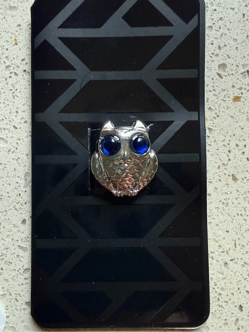 Zox Silver Owl Charm for wristband